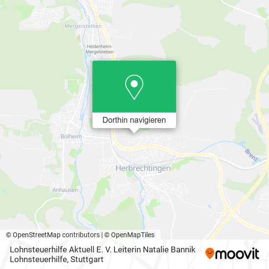 Lohnsteuerhilfe Aktuell E. V. Leiterin Natalie Bannik Lohnsteuerhilfe Karte