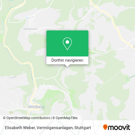 Elisabeth Weber, Vermögensanlagen Karte