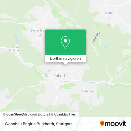 Wohnbau Brigitte Burkhardt Karte