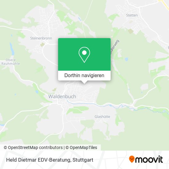 Held Dietmar EDV-Beratung Karte