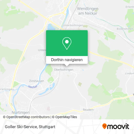 Goller Ski-Service Karte