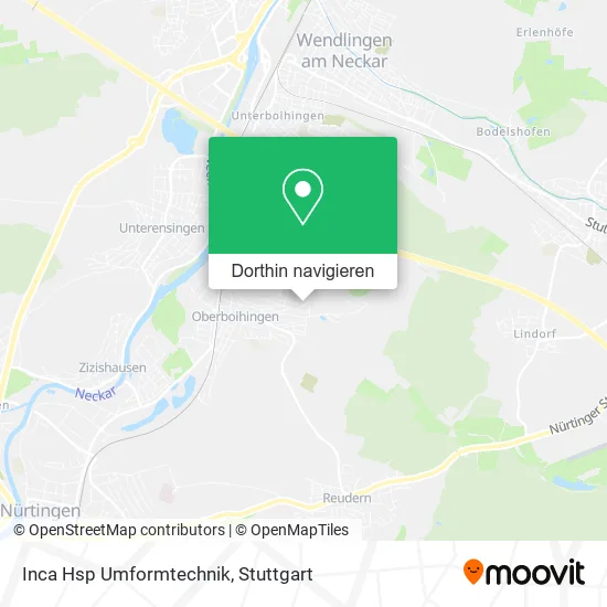 Inca Hsp Umformtechnik Karte