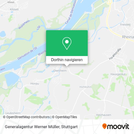 Generalagentur Werner Müller Karte