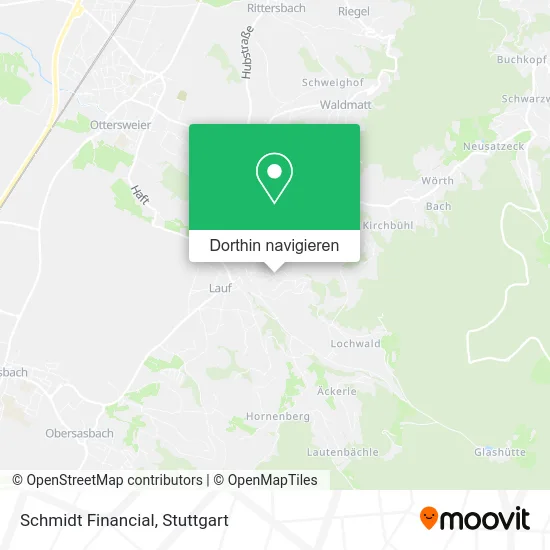 Schmidt Financial Karte