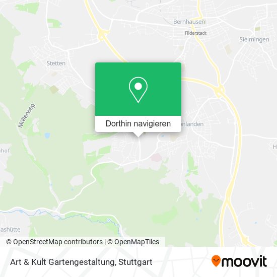 Art & Kult Gartengestaltung Karte