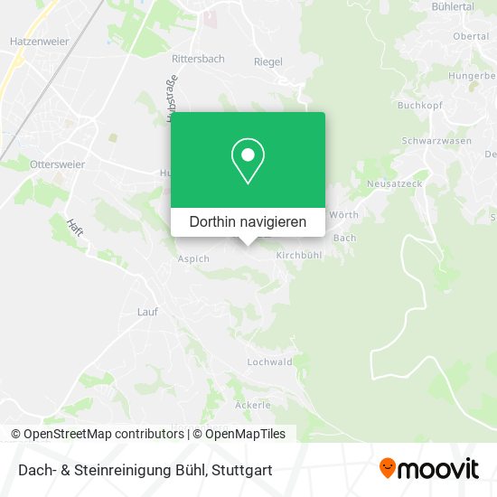 Dach- & Steinreinigung Bühl Karte