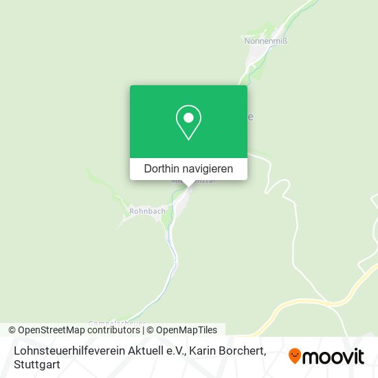 Lohnsteuerhilfeverein Aktuell e.V., Karin Borchert Karte
