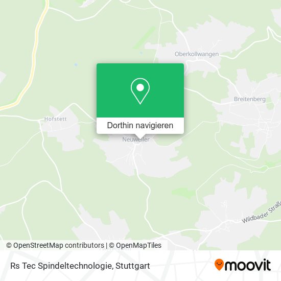 Rs Tec Spindeltechnologie Karte