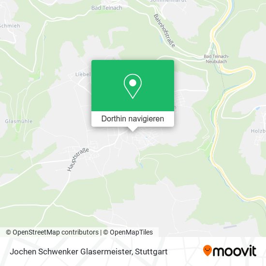 Jochen Schwenker Glasermeister Karte