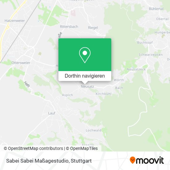 Sabei Sabei Maßagestudio Karte