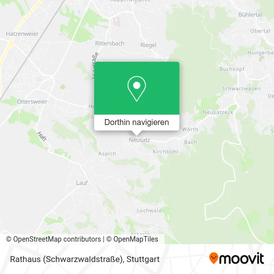 Rathaus (Schwarzwaldstraße) Karte