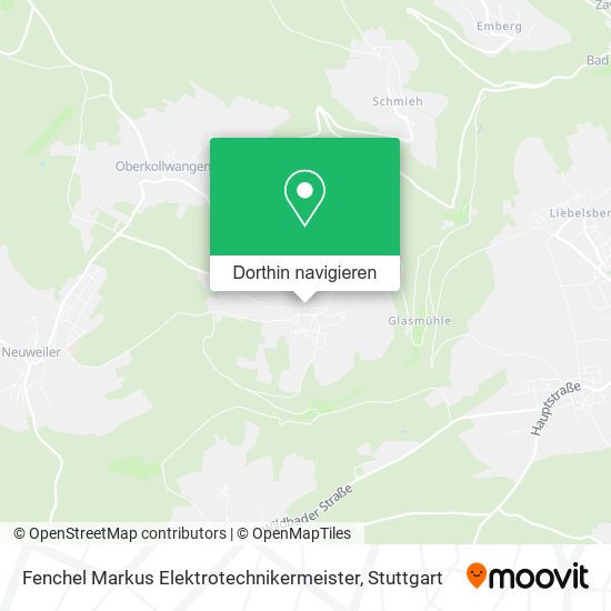 Fenchel Markus Elektrotechnikermeister Karte