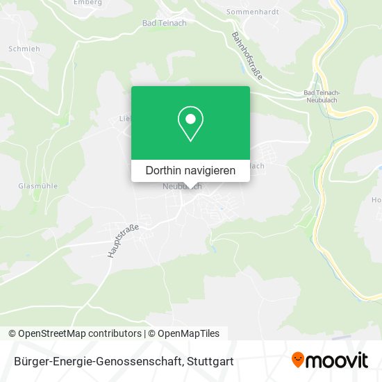 Bürger-Energie-Genossenschaft Karte