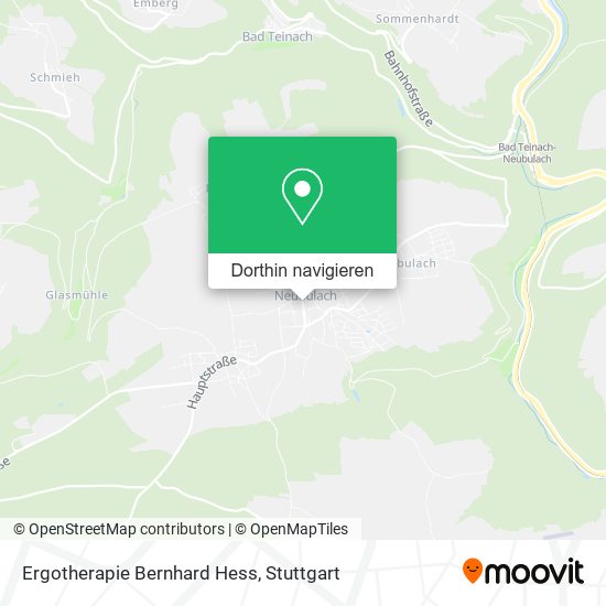 Ergotherapie Bernhard Hess Karte