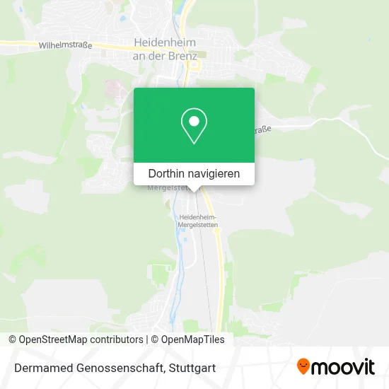 Dermamed Genossenschaft Karte
