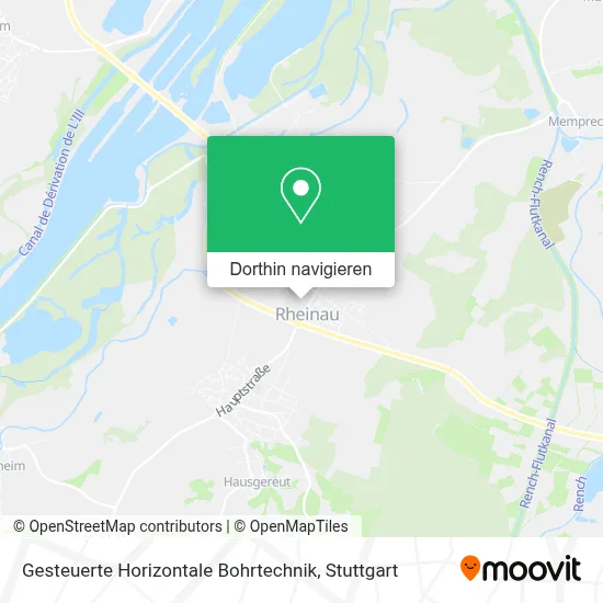 Gesteuerte Horizontale Bohrtechnik Karte