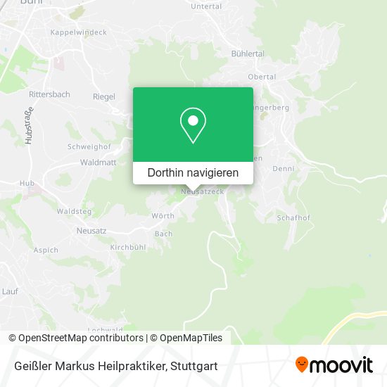 Geißler Markus Heilpraktiker Karte