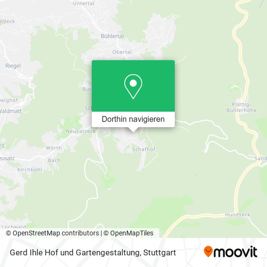 Gerd Ihle Hof und Gartengestaltung Karte