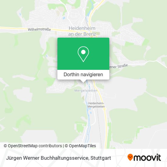 Jürgen Werner Buchhaltungsservice Karte