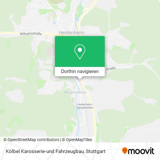 Kölbel Karosserie-und Fahrzeugbau Karte