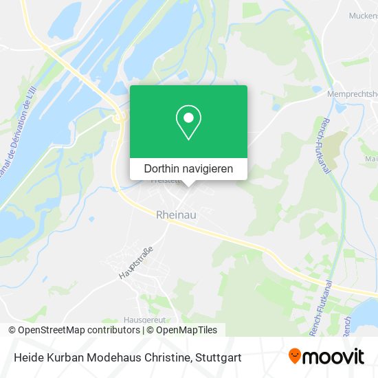Heide Kurban Modehaus Christine Karte