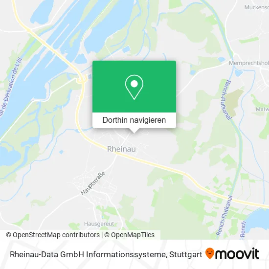 Rheinau-Data GmbH Informationssysteme Karte