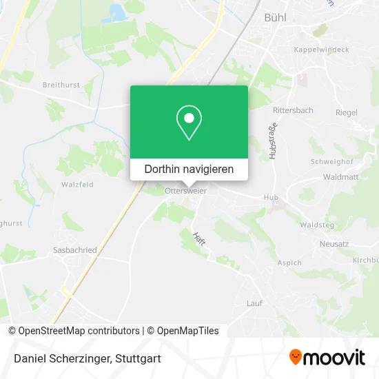 Daniel Scherzinger Karte