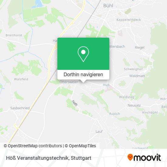 Höß Veranstaltungstechnik Karte