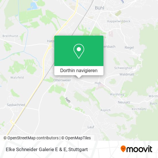 Elke Schneider Galerie E & E Karte