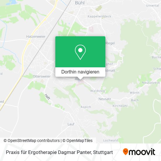 Praxis für Ergotherapie Dagmar Panter Karte