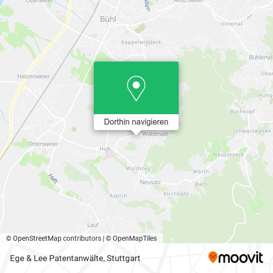 Ege & Lee Patentanwälte Karte