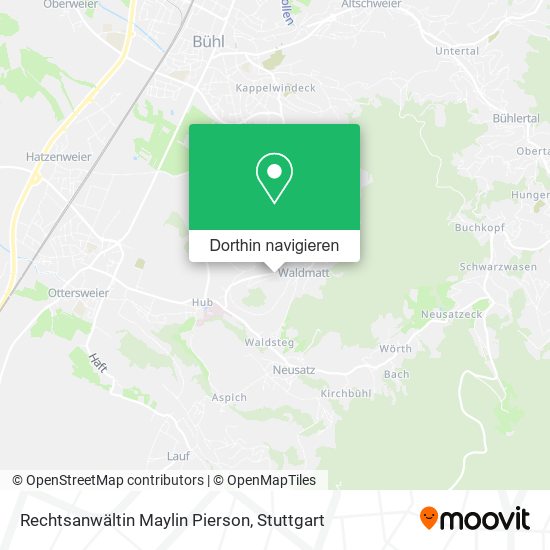 Rechtsanwältin Maylin Pierson Karte