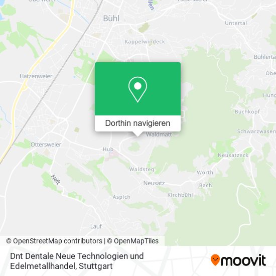 Dnt Dentale Neue Technologien und Edelmetallhandel Karte