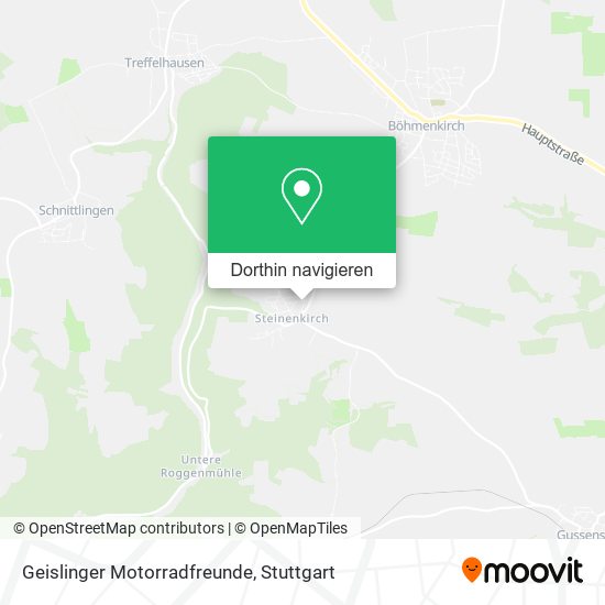 Geislinger Motorradfreunde Karte