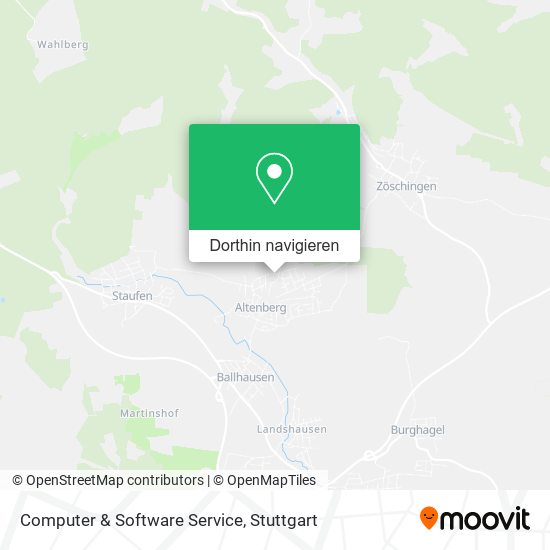 Computer & Software Service Karte