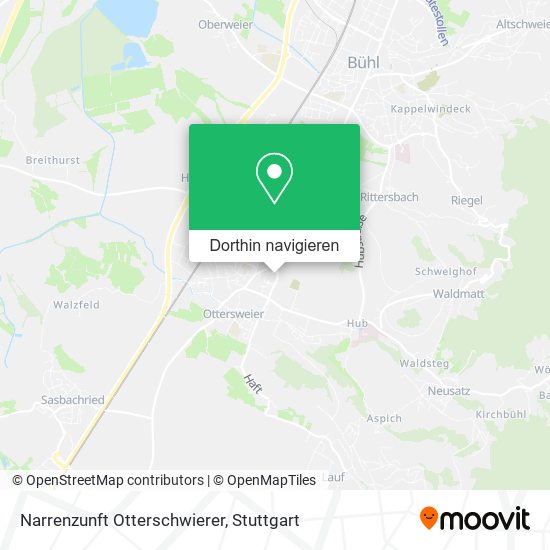 Narrenzunft Otterschwierer Karte