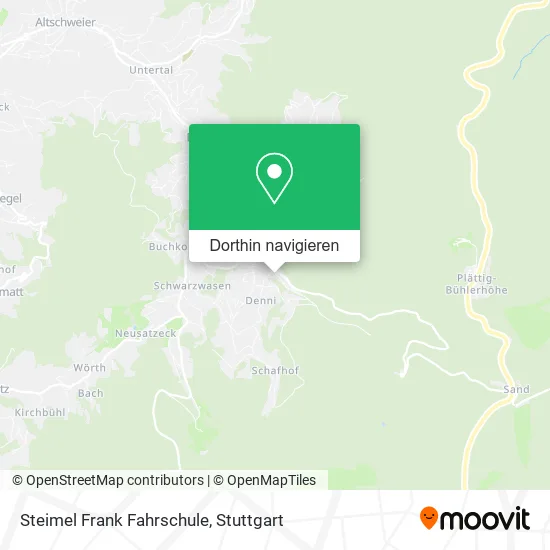 Steimel Frank Fahrschule Karte