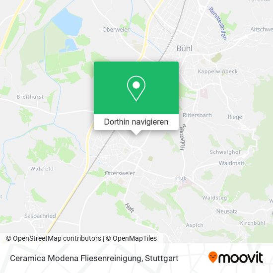 Ceramica Modena Fliesenreinigung Karte