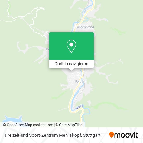 Freizeit-und Sport-Zentrum Mehliskopf Karte
