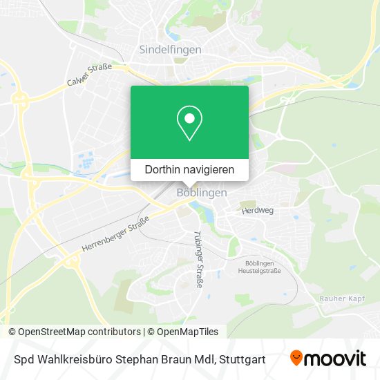 Spd Wahlkreisbüro Stephan Braun Mdl Karte