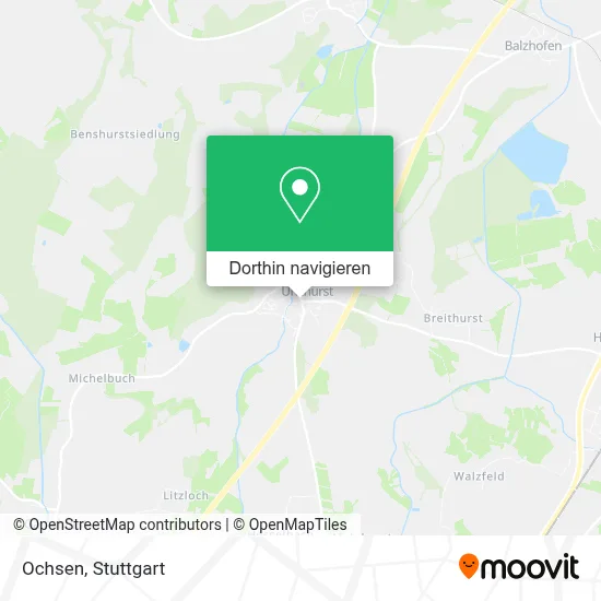 Ochsen Karte