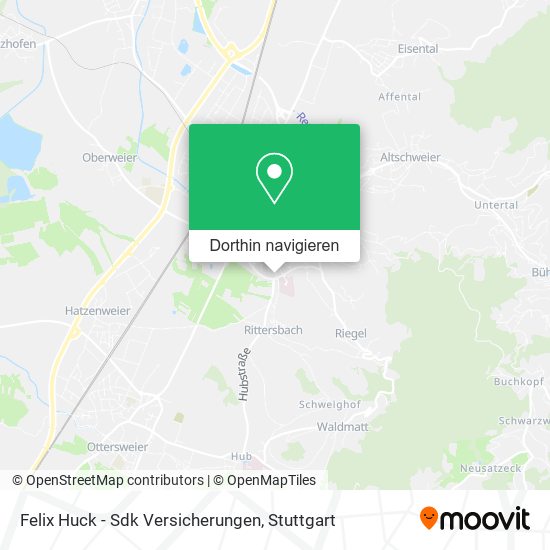 Felix Huck - Sdk Versicherungen Karte