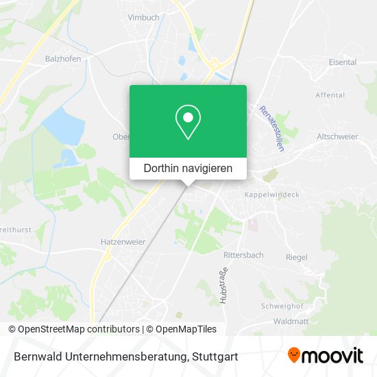 Bernwald Unternehmensberatung Karte