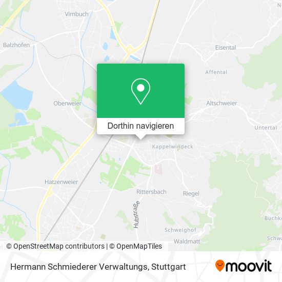 Hermann Schmiederer Verwaltungs Karte