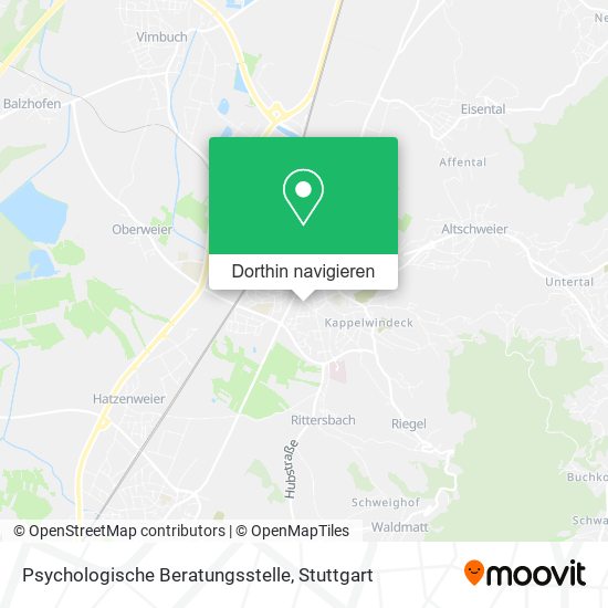 Psychologische Beratungsstelle Karte