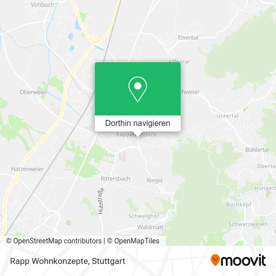 Rapp Wohnkonzepte Karte