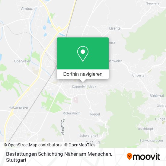 Bestattungen Schlichting Näher am Menschen Karte