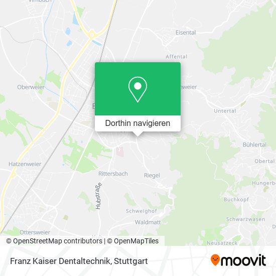 Franz Kaiser Dentaltechnik Karte
