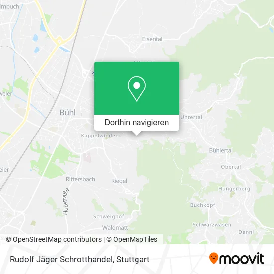 Rudolf Jäger Schrotthandel Karte