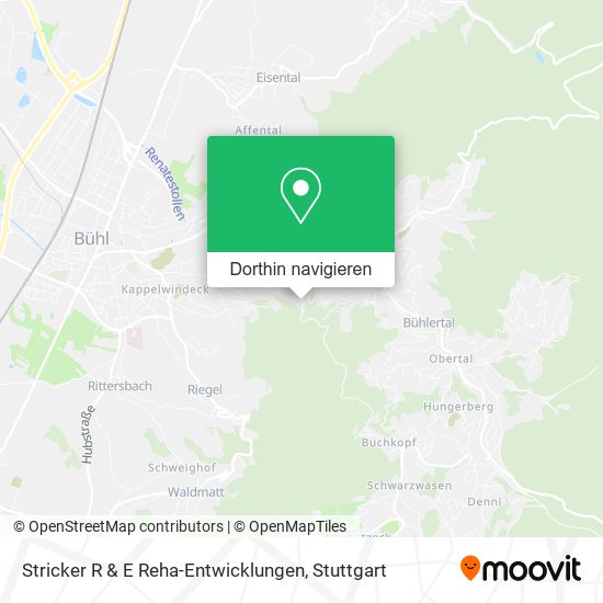 Stricker R & E Reha-Entwicklungen Karte